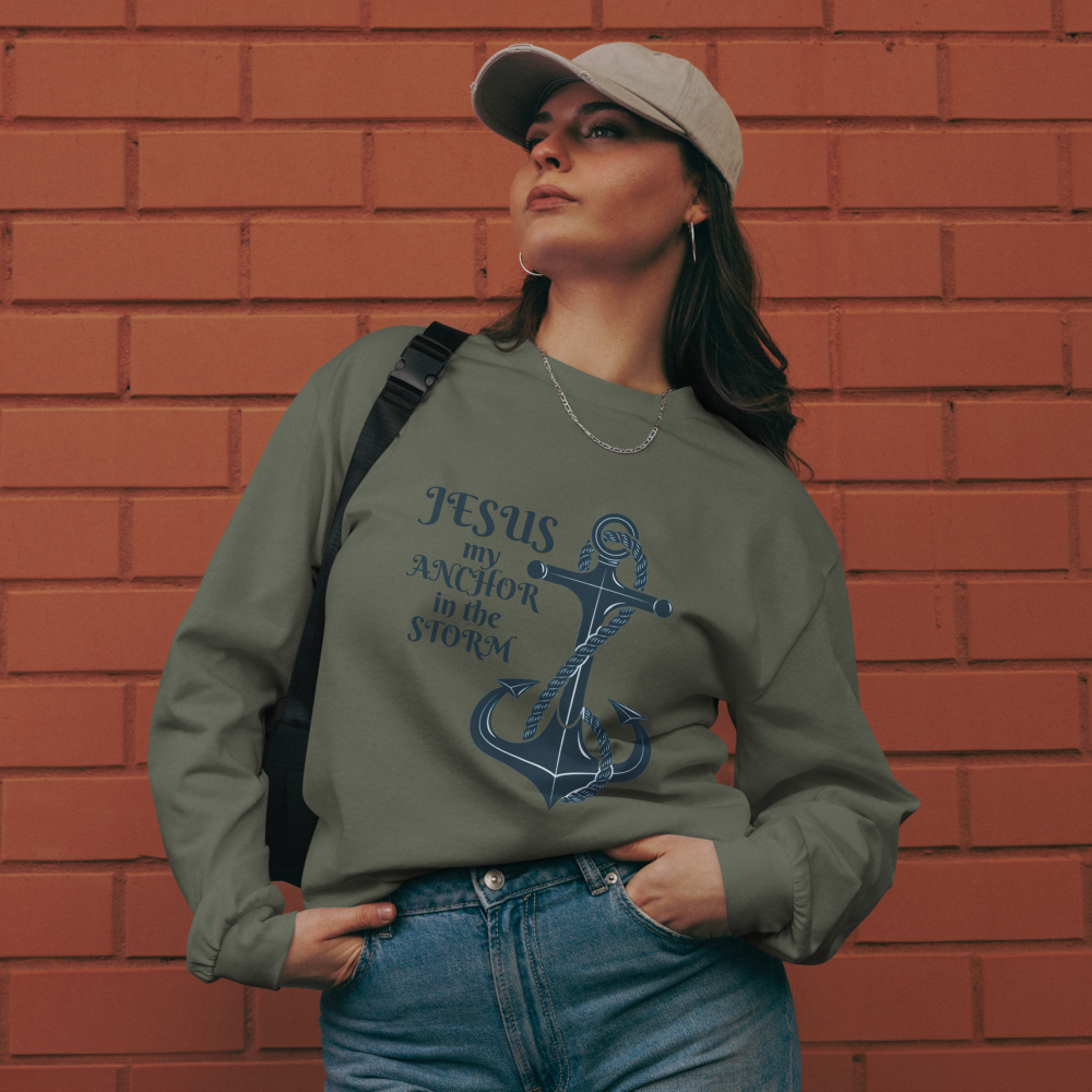 WtW  Mens/Ladies Premium Heavyweight Sweatshirt (Our Anchor)