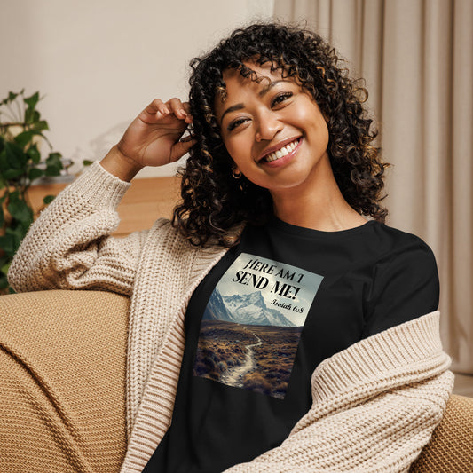 WtW  Women's Relaxed Crew Neck T-Shirt (SEND ME!)